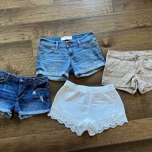 Women’s Hollister and RSQ Shorts